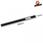 Long DIY Auto Vinyl Racing Sports Styling Decals Car Side Body Stickers for Ford Focus 2 3 MK2 MK3 Car Accessories